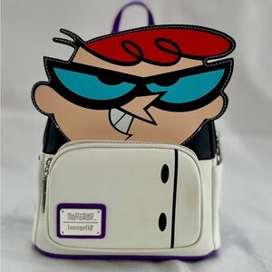 Disney LOUNGEFLY Dexter’s Laboratory Glow In The Dark Mini Backpack BNWT